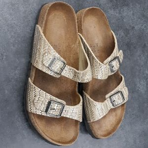 Birkenstock Papillio Sandals 39 Leather Like New